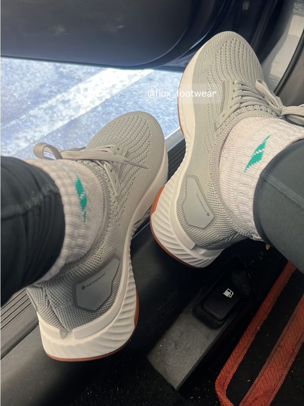Light Gray Flux Footwear Adapt Runner Sneakers